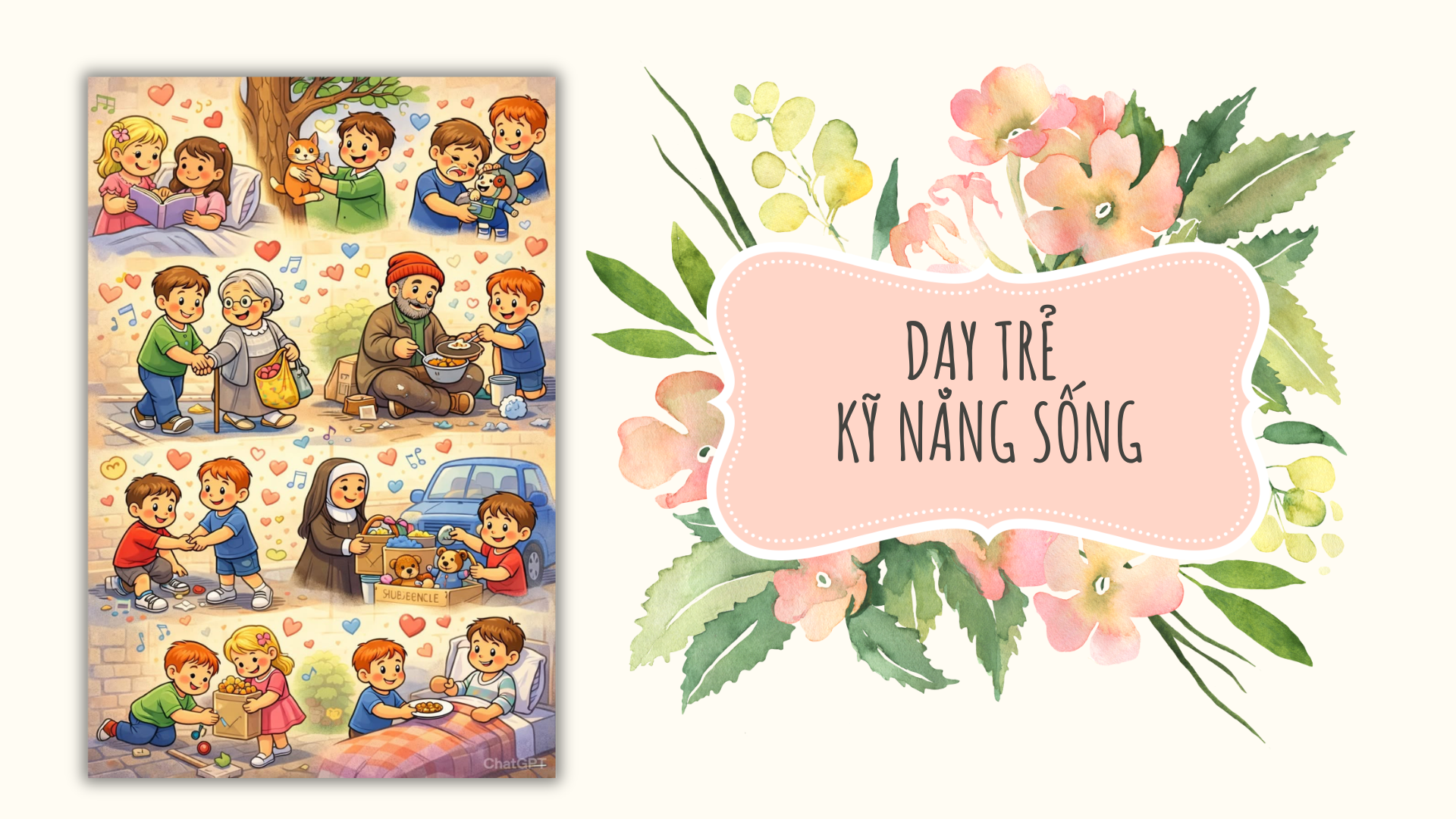 Dạy trẻ kỹ năng sống